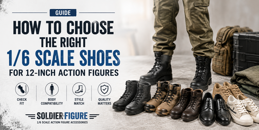 How to Choose the Right 1/6 Scale Shoes for 12-Inch Action Figures